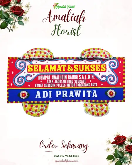 Papan Bunga Ucapan Selamat Pojokwatu